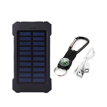 Solar Powered USB Battery Bank - Backup Power