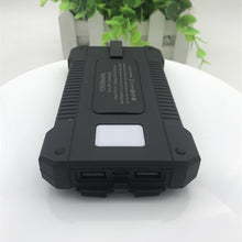 Solar Powered USB Battery Bank - Backup Power
