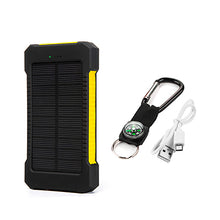 Solar Powered USB Battery Bank - Backup Power