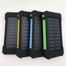Solar Powered USB Battery Bank - Backup Power