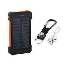 Solar Powered USB Battery Bank - Backup Power