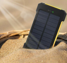 Solar Powered USB Battery Bank - Backup Power